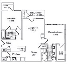 2A - Lexington 1402 floor plan